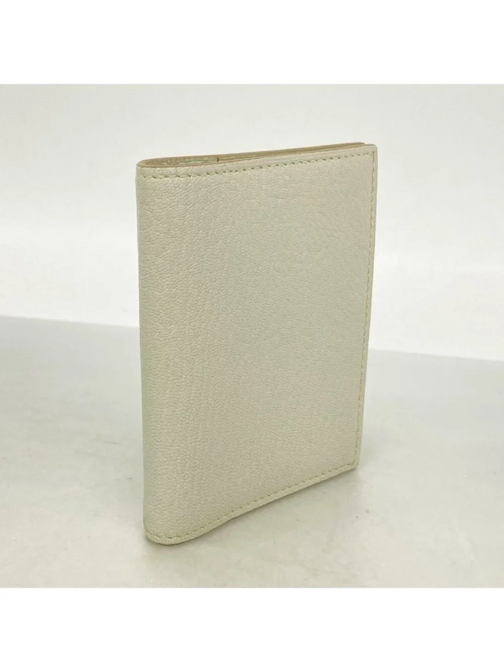 Hermes Notebook Cover Agenda Mini Chevre Mysore Beton Silver